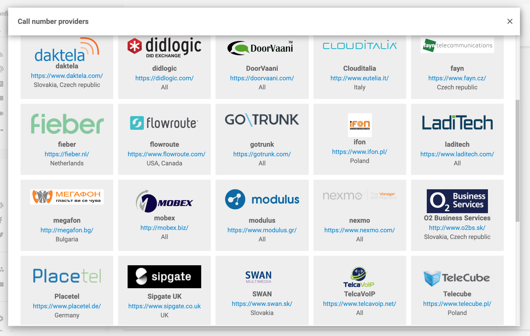 O2 Business Services VoIP-partner LiveAgent