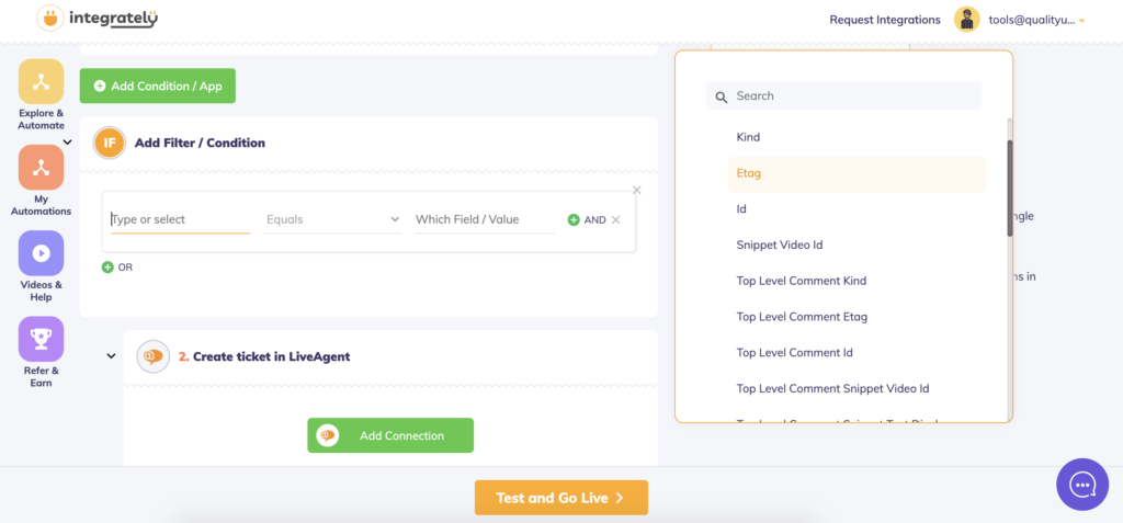 Automationsbyggare för omfattande arbetsflöden