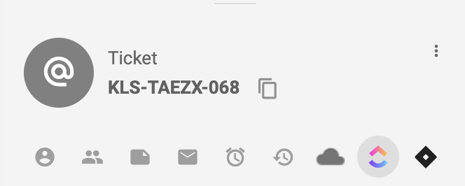 Jira-logotyp i en ärendevy