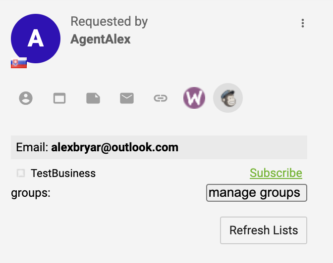 Mailchimp integration plugin is active and functional in LiveAgent ticketing system
