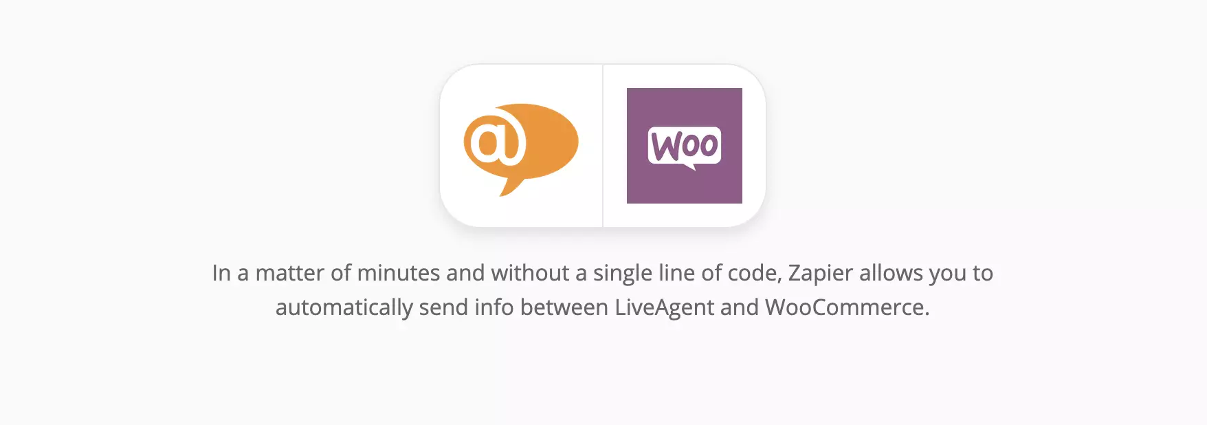 LiveAgent och WooCommerce-integrationer på Zapier