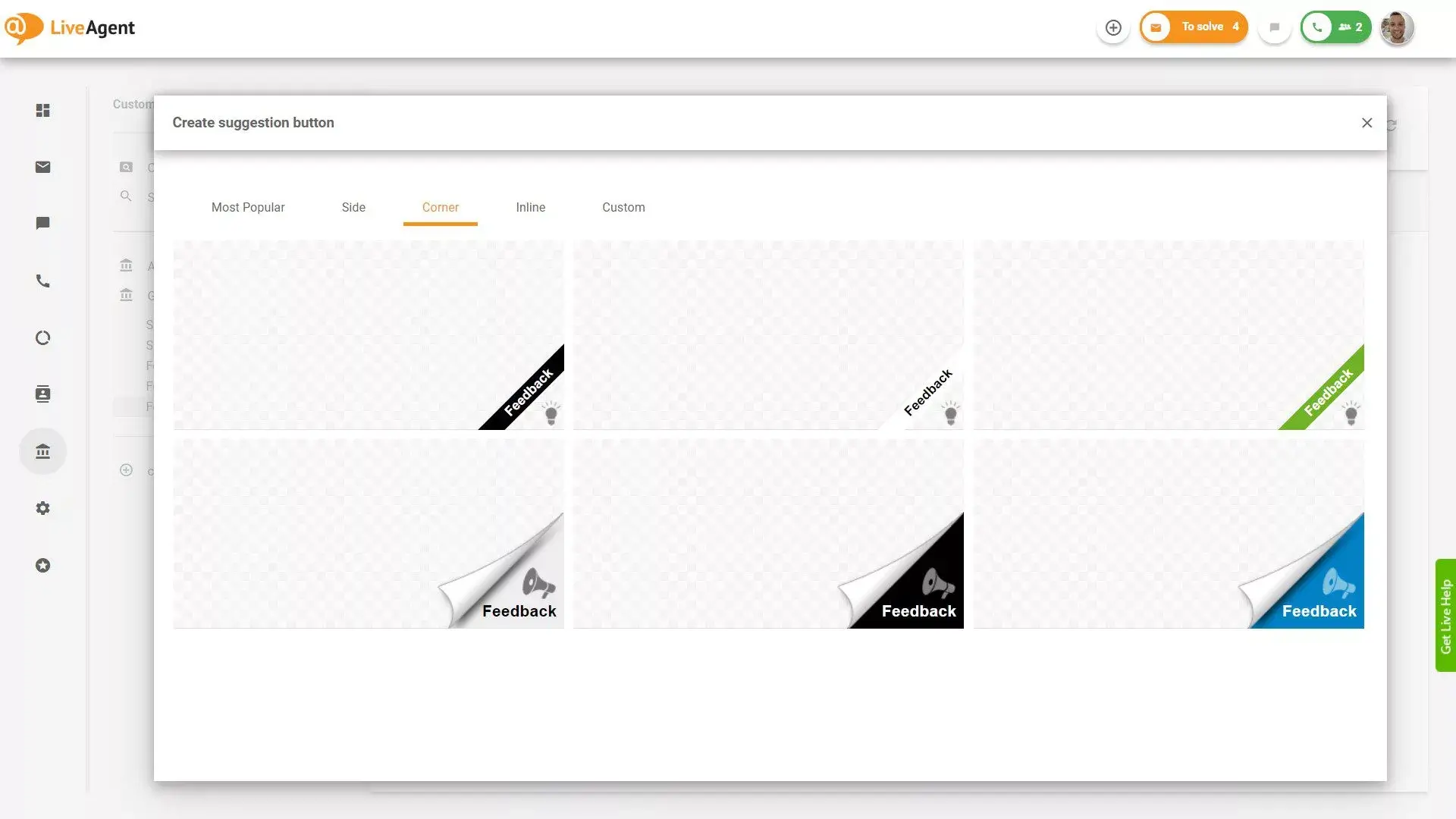 LiveAgent Feedback och förslag