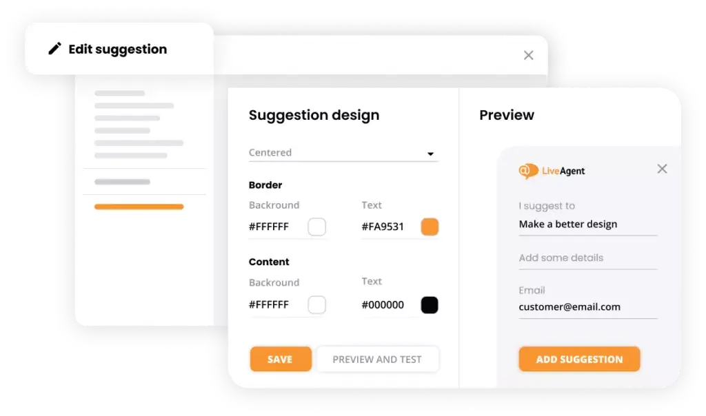 Feedback och förslag