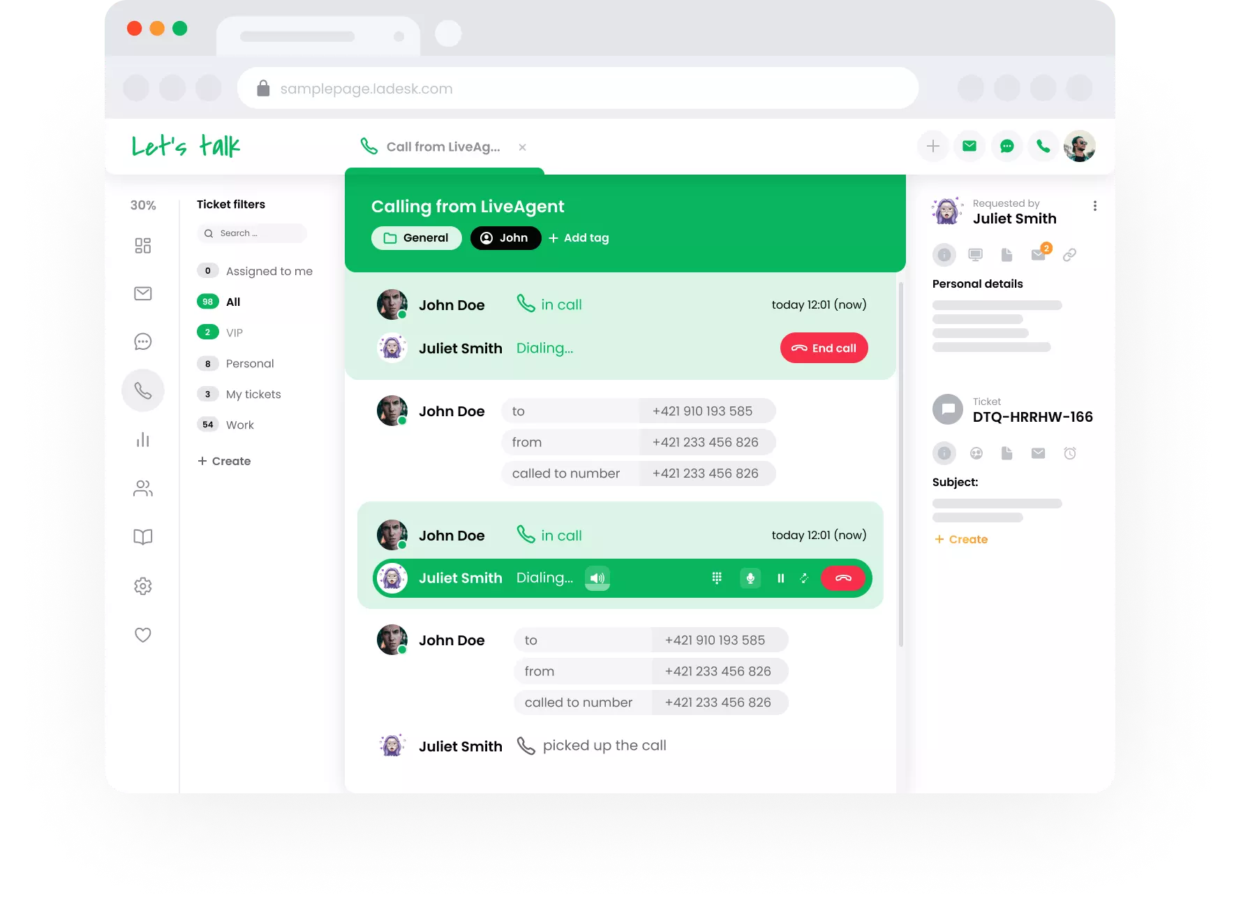 LiveAgent utrustar dina agenter för framgång
